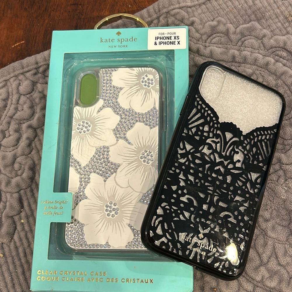 Two Kate Spade IPhone XS & IPhone X Cases